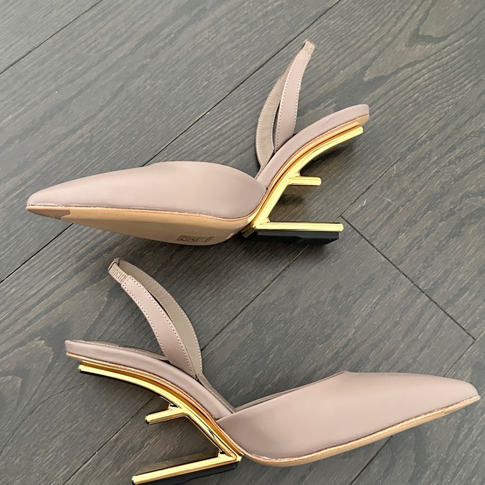 Fendi‎ FF slingbacks - Picture 9 of 10